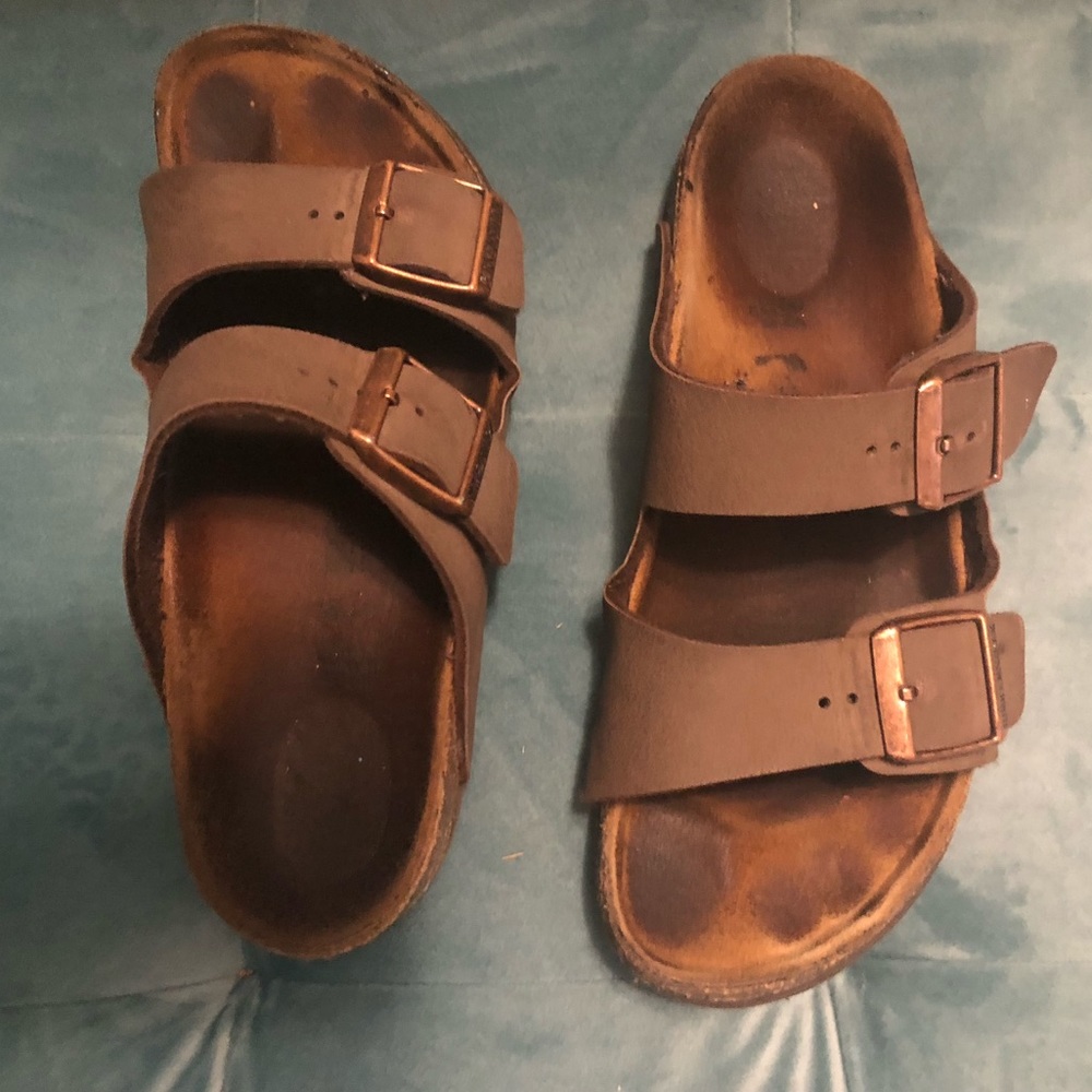 Girls Birkenstock Arizona sandals